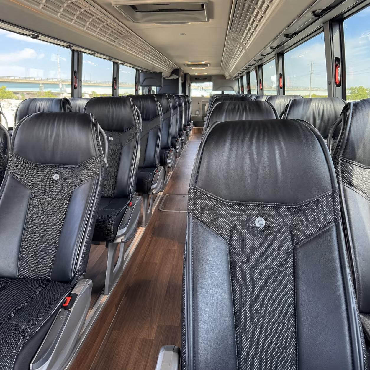 arlington charter bus