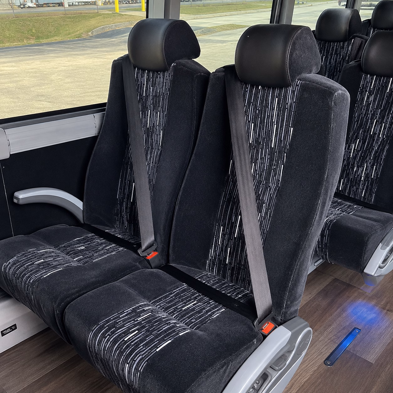 arlington government military charter bus services