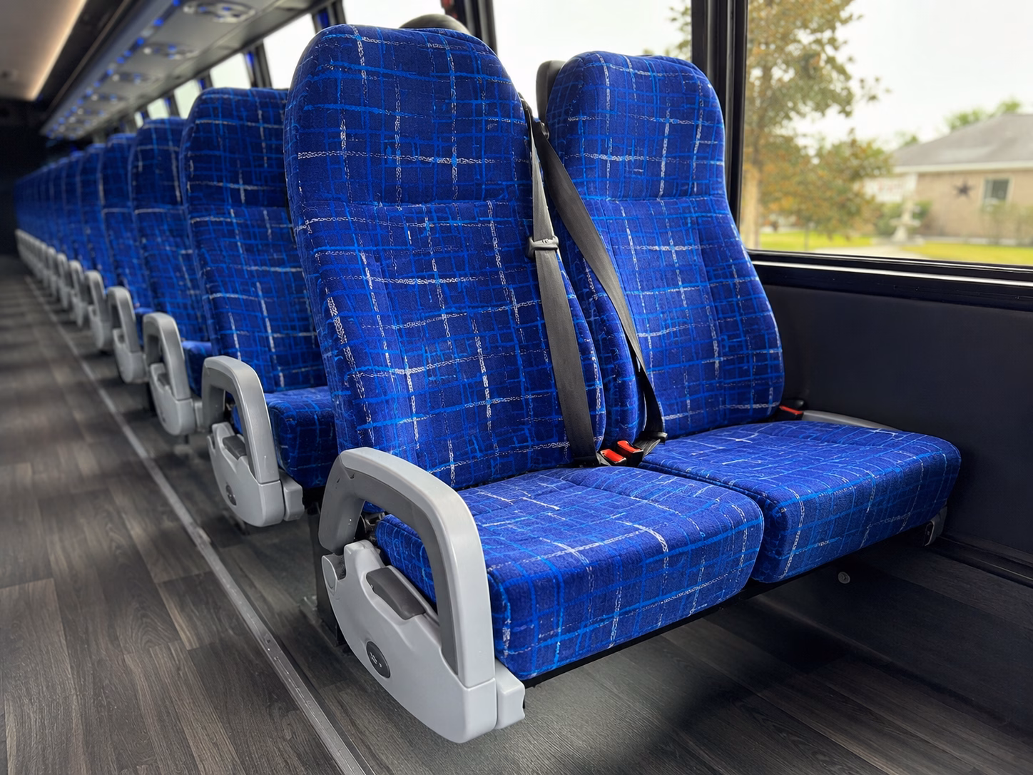 arlington spacious private event charter bus rentals in arlington