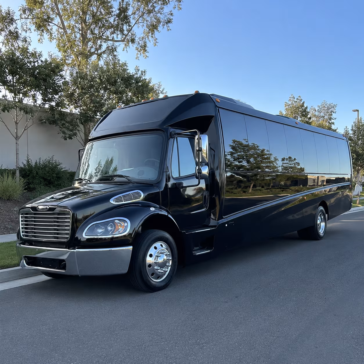 coordinating a large concert group across haltom city is easy with one bus