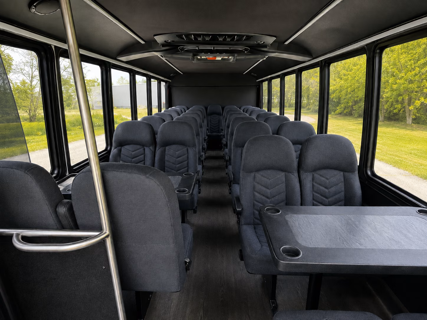 grand prairie employee shuttle bus rentals
