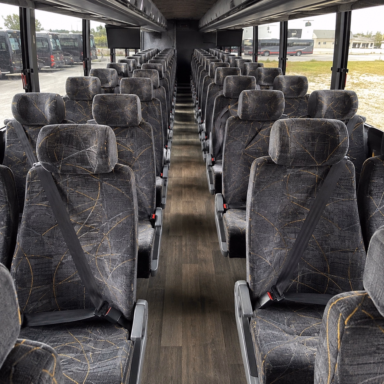 haltom city corporate event transportation onboard seating