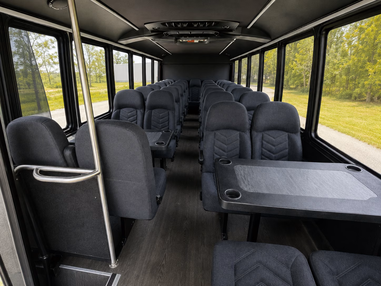 haltom city employee transportation onboard seating