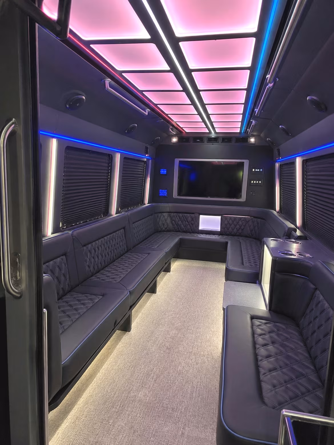 haltom city night on town party bus rental