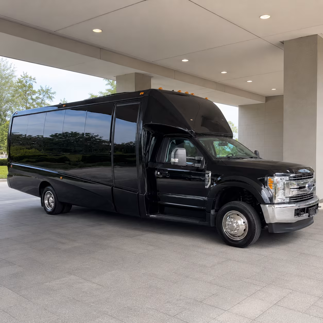 haltom city party bus booking step 1