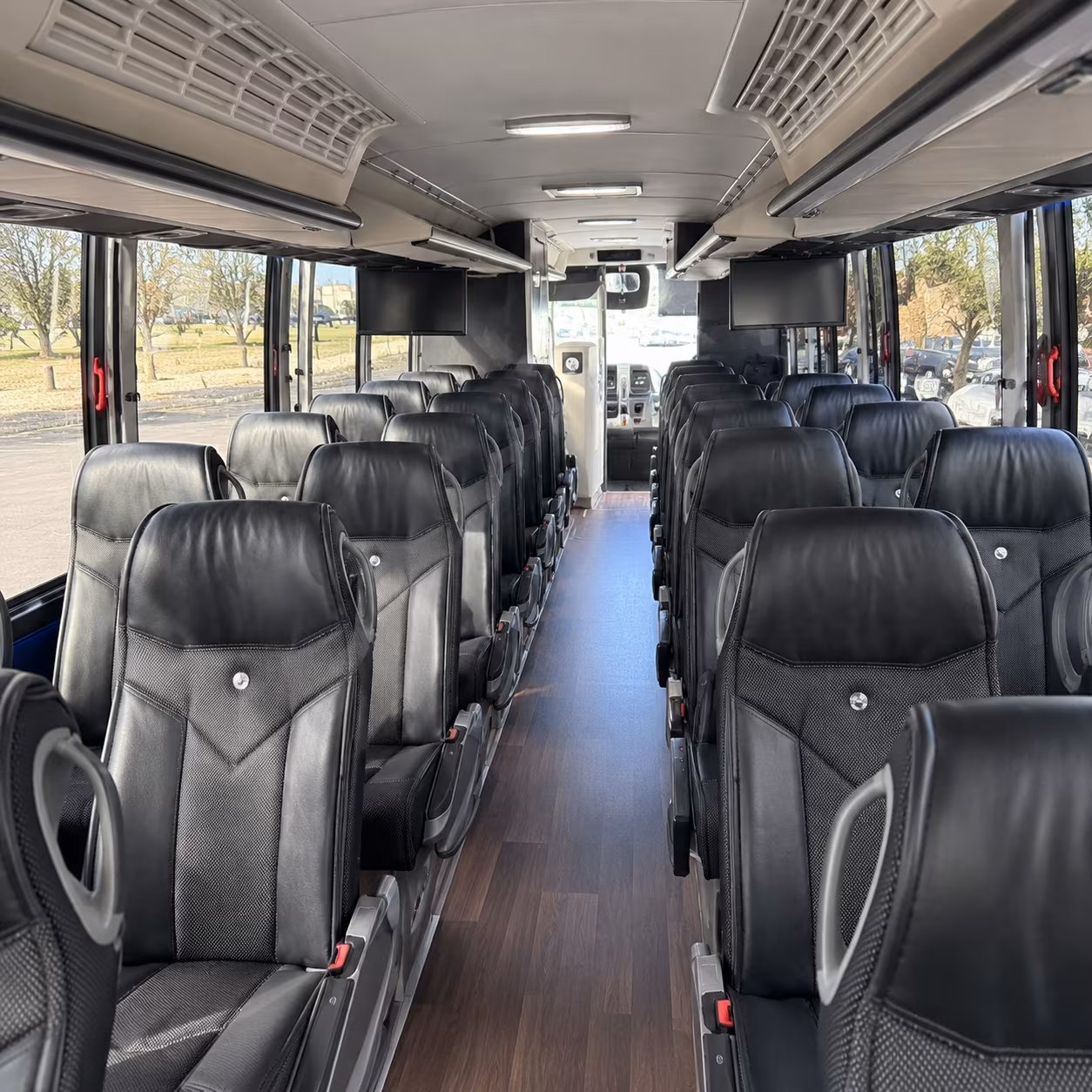 haltom city wedding transportation onboard seating
