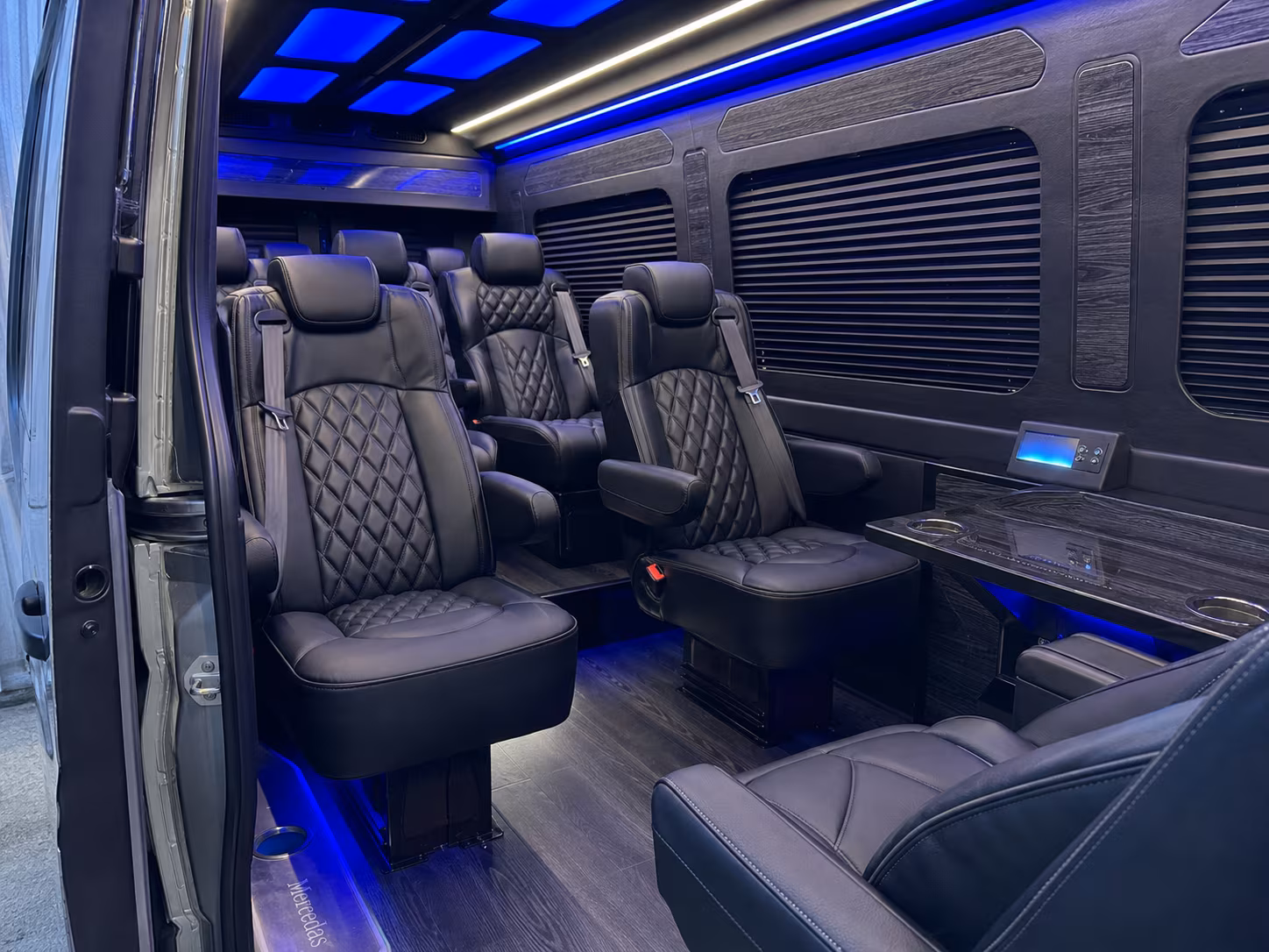 sprinter van transportation for groups and events across haltom city