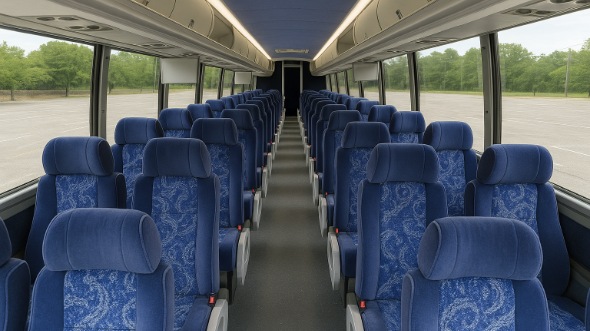 haltom city 50 passenger charter bus rental