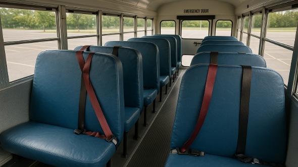 haltom city school bus rental inside
