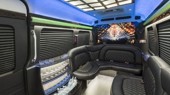 haltom city sprinter limo rental inside